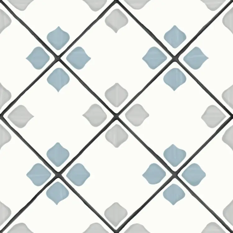 Harmony Tanger Silver Rhomb 12,3x12,3 mat — płytka