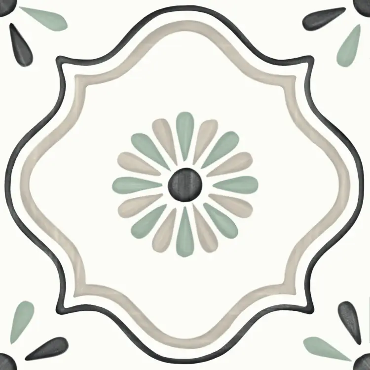 Harmony Tanger Sand Flower 12,3x12,3 mat — płytka
