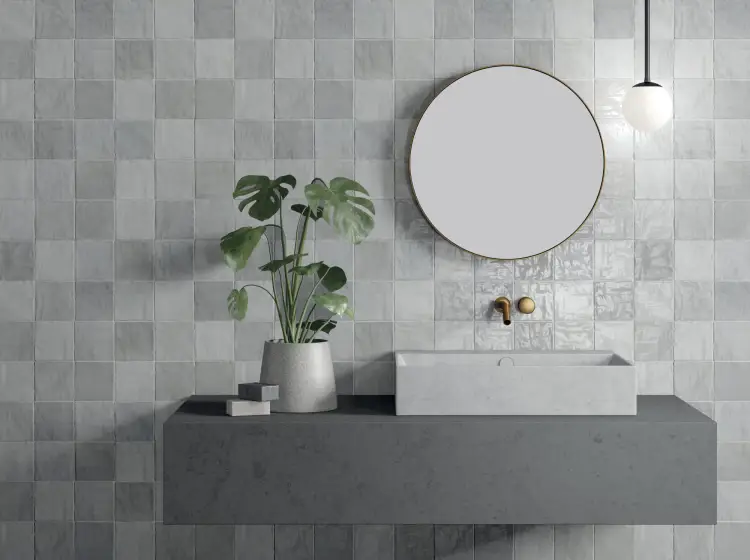Harmony Riad Grey 6,5x20 mat — aranżacja