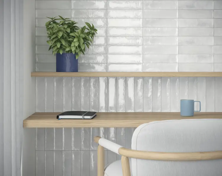 Harmony Bari White 6x24,6 mat — aranżacja
