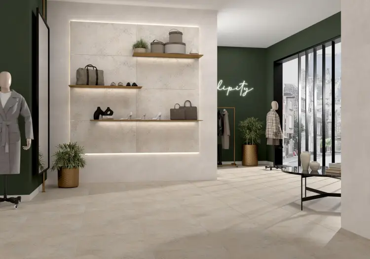 Pamesa EXT.ALPHA MARFIL 60,8x60,8 mat — ambient