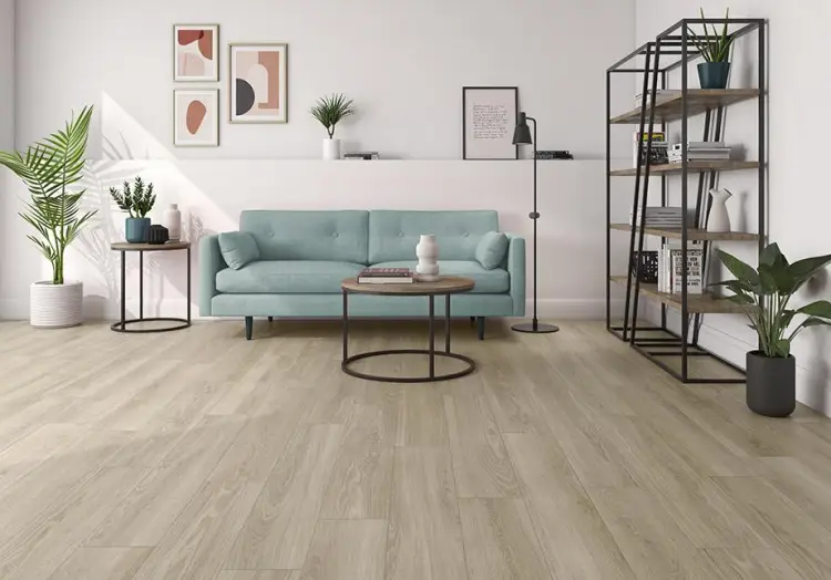 Pamesa AT.AREN TAUPE 20x120 mat 9 mm — ambient
