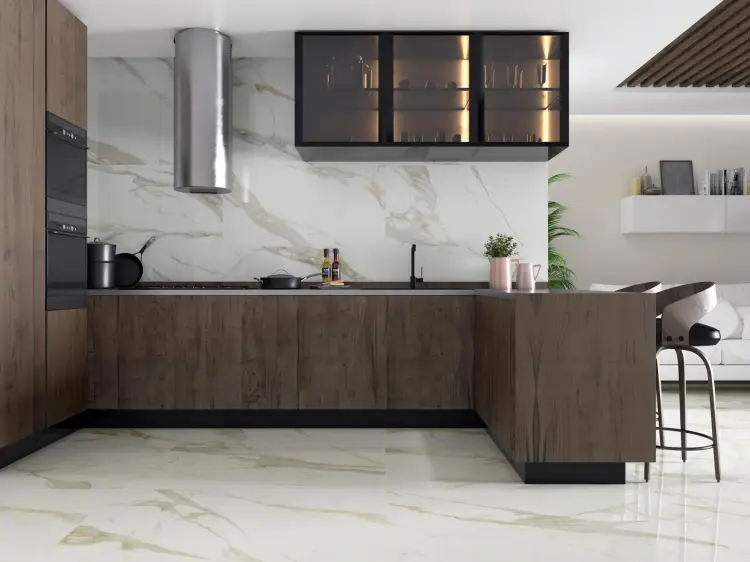 Pamesa WHITE CALACATA 1. 30x60 satyna — ambient