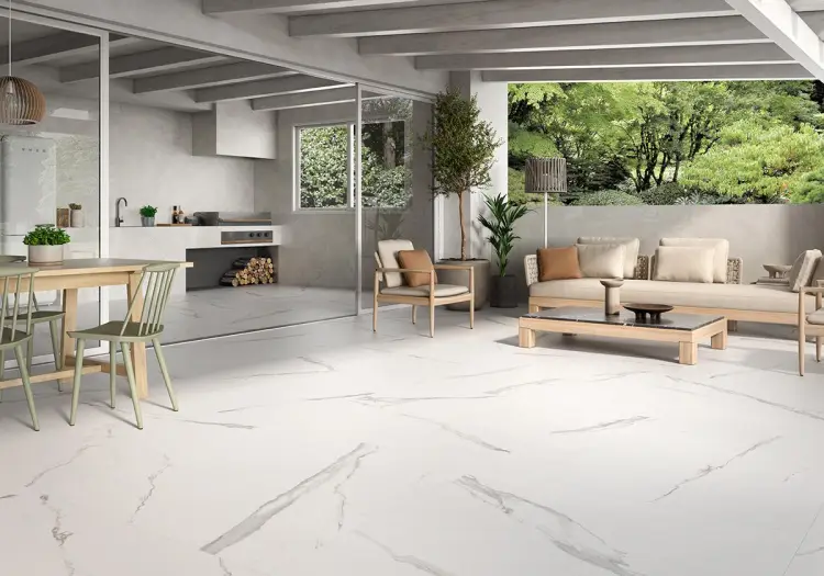 Pamesa CR.CELLINI BLANCO 32,5x22,5 połysk — ambient