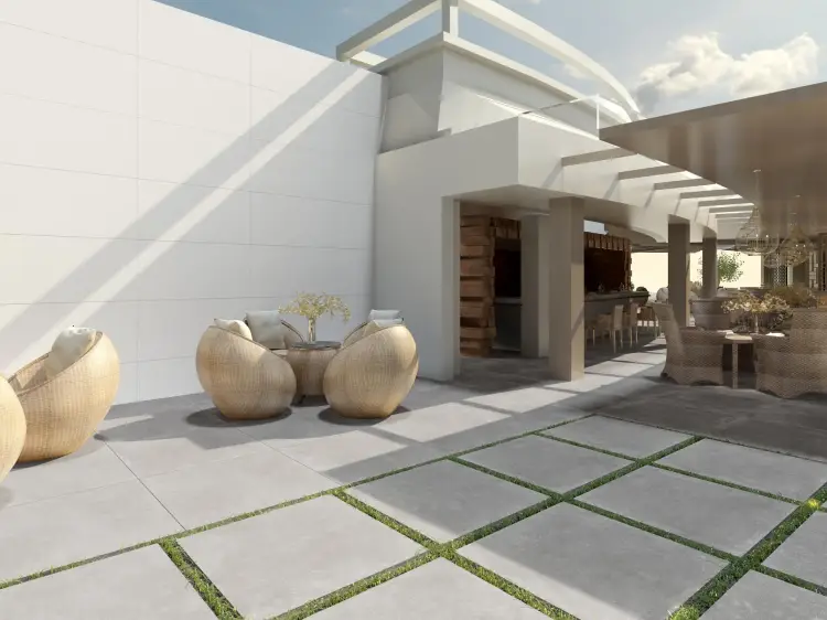 Pamesa ESSENZA BEIGE 9x60 mat — ambient