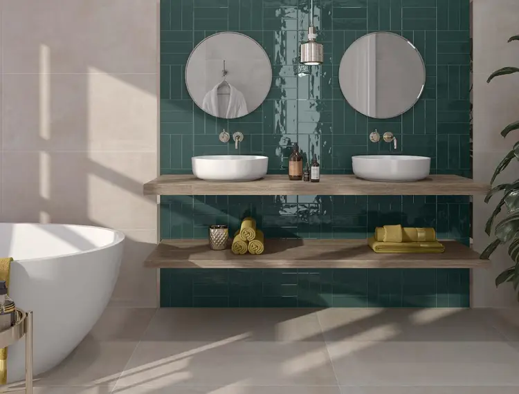 Pamesa MAYFAIR TORTORA 6,5x20 połysk — ambient