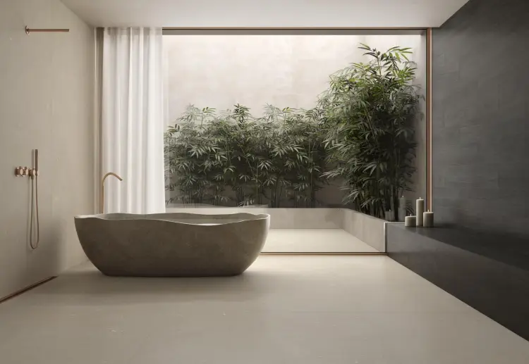 Pamesa EXT.CORE MIX TAUPE 60x120(T)C mat — ambient