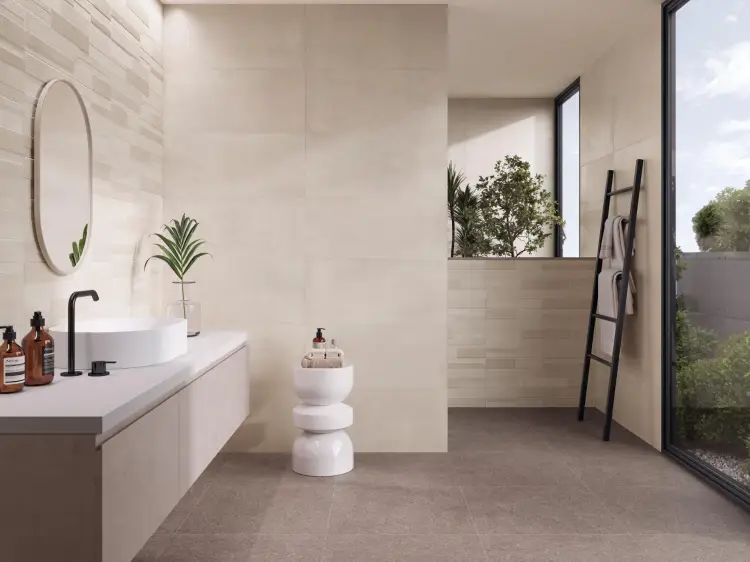 Pamesa DOSSO SABBIA 36x80 mat — ambient