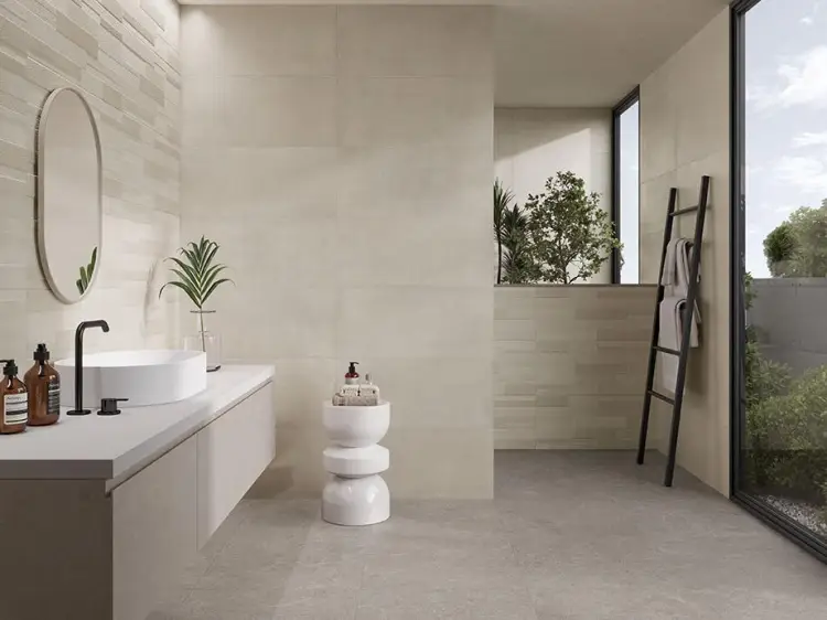 Pamesa RLV.DOSSO SABBIA 36x80 mat — ambient