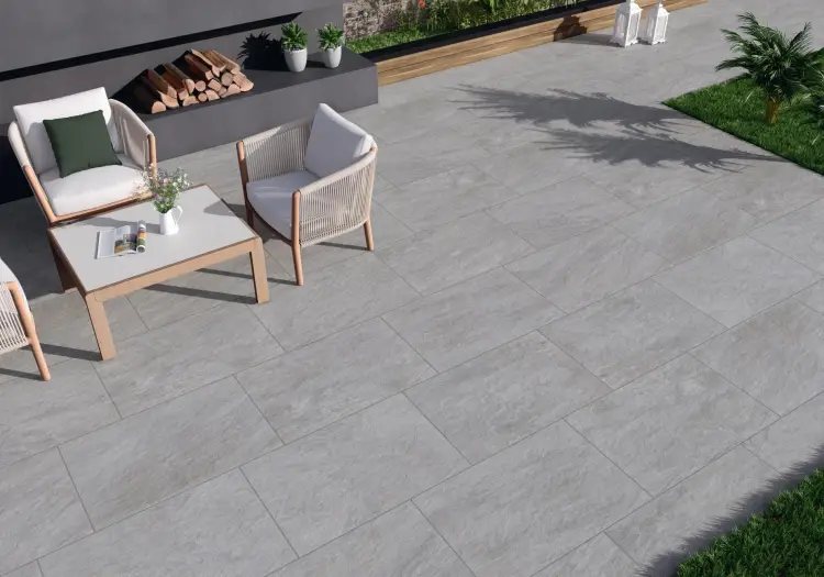 Pamesa SANDSTONE ANTHRACITE 60x90 mat — ambient