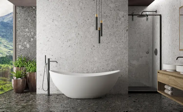 Pamesa GRE PIETRA DI CREMA 60x60 mat — ambient