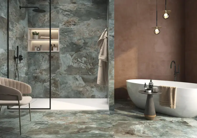 Pamesa SLATE WAY PEARL 29x38 półpoler — ambient