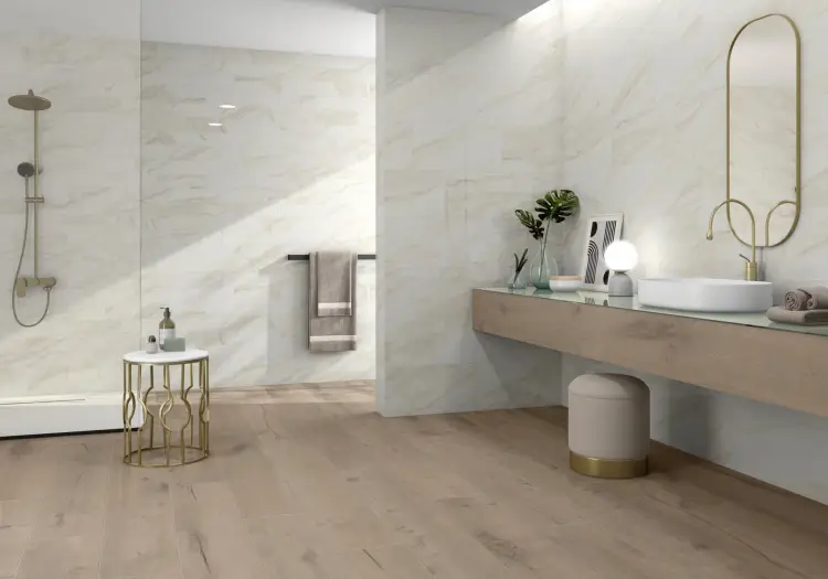 Pamesa TRESANA BLANCO 9x30 mat — ambient