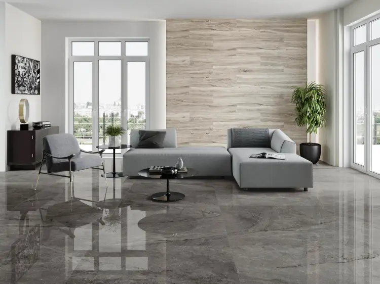 Pamesa CR.WELLS M ASH 60x60 mat — ambient