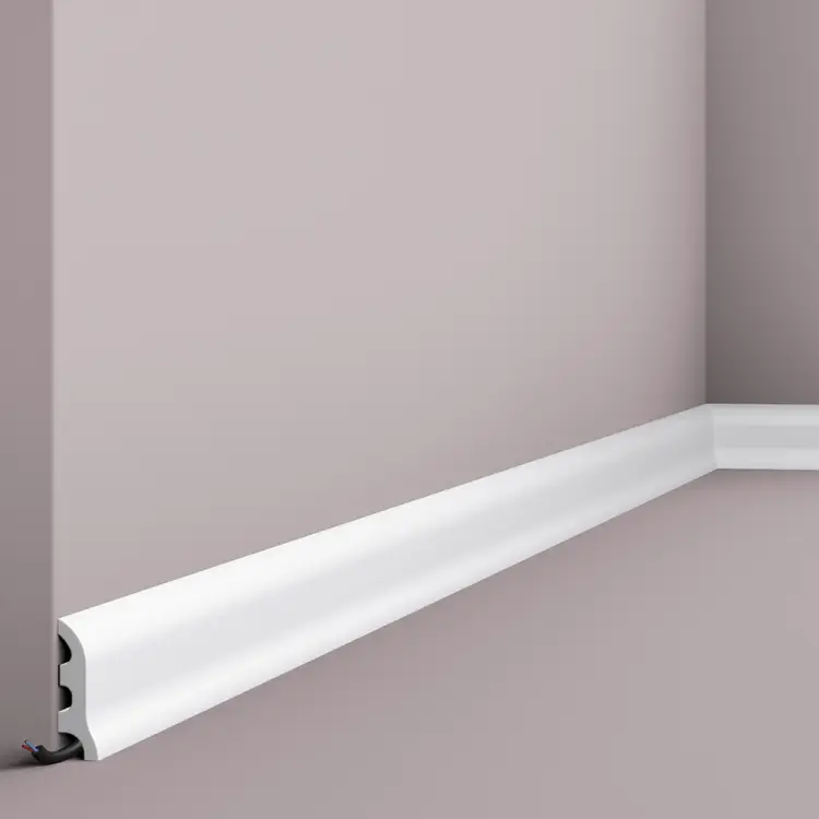Niska listwa przypodłogowa NMC FL3 WALLSTYL 5,5 × 1,7 × 200 cm