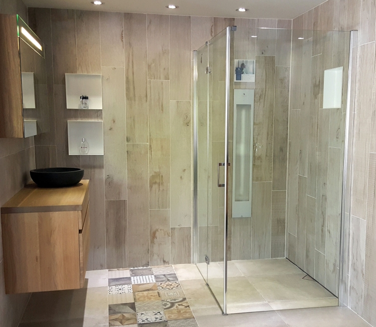 Stemar Sunshower Pure XL Organic Grey Panel Podtynkowy Podczerwień IR 10x20x124 Szary Aluminium