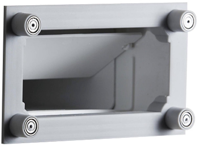 Stemar Sunshower Zestaw Wentylacyjny z Osłonami Szklanymi 15x9 Czarny