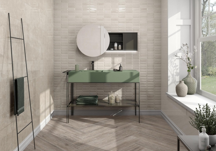 Stemar Pamesa At Lin Assal Marfil 25x70 Połysk Płytka Ścienna