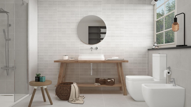 Stemar Pamesa At Blaze Argent 30,3x61,3 Mat Rektyfikowany Płytka Ścienna Podłogowa Gres