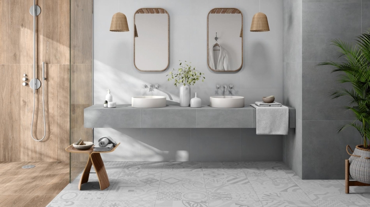 Stemar Pamesa At Rlv Blaze Ceniza 60,8x60,8 Mat Rektyfikowany Płytka Ścienna Podłogowa Gres