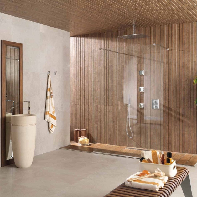 Stemar Porcelanosa Lexington Cognac 45x120 Mat Płytka Ścienna Lamela