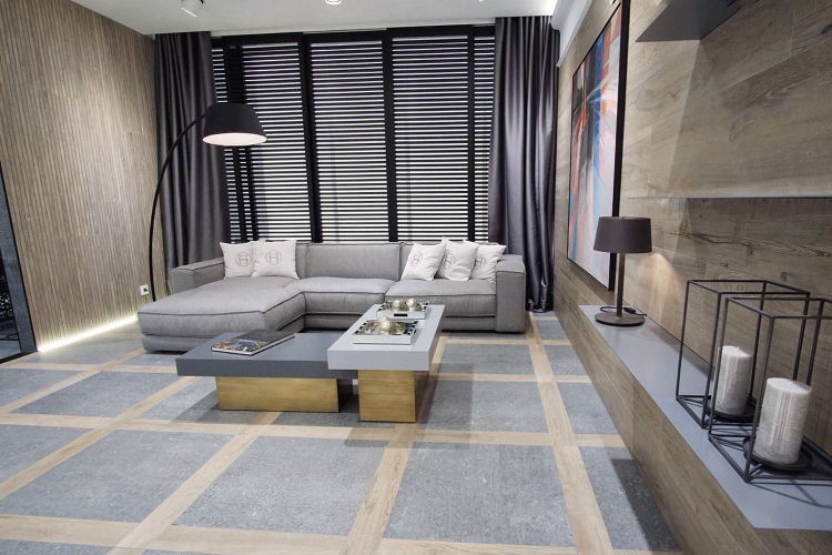 Stemar Porcelanosa Lexington Cognac 45x120 Mat Płytka Ścienna Lamela