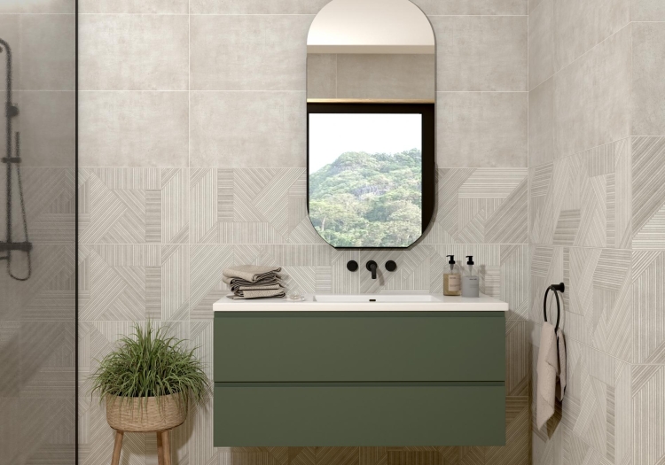 Stemar Pamesa At Dec Muren Gris 36x80 Mat Płytka Ścienna Glazura