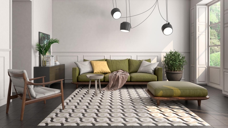 Stemar Pamesa Deco Negro 22,3x22,3 Mat Płytka Ścienna Podłogowa Gres