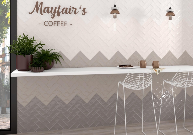 Stemar Pamesa Mayfair Blanco 6,5x20 Połysk Płytka Ścienna Glazura