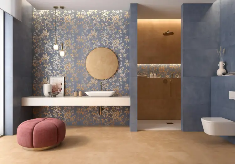 Stemar Pamesa Eleganza Blu 60x120 Mat Płytka Ścienna Podłogowa Gres