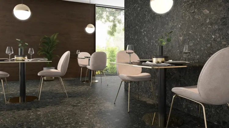 Stemar Pamesa Cr Gransasso Nero 30x30 Mat Płytka Ścienna Podłogowa Gres