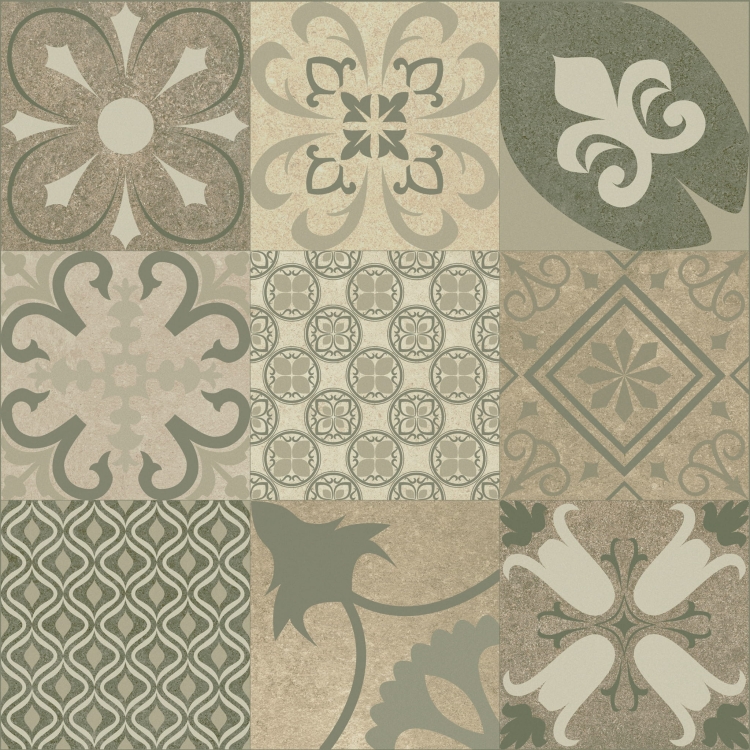 Stemar Baldocer Krabi Mix Bone 60x60 Mat Płytka Ścienna Podłogowa Gres