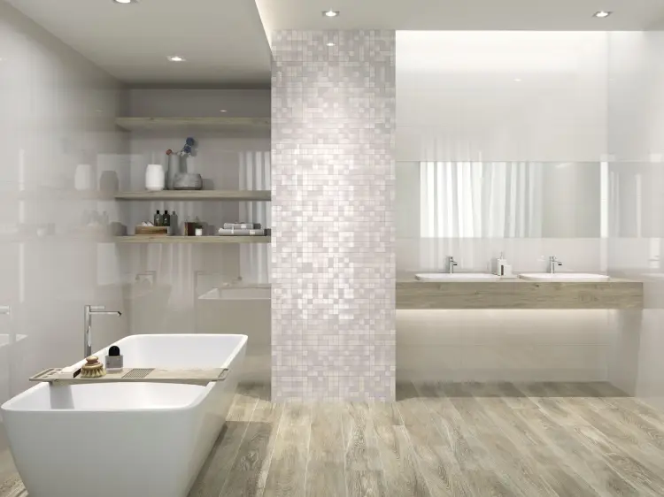 Stemar Baldocer Fusion Perla Mate 30x90 Mat Płytka Ścienna Glazura