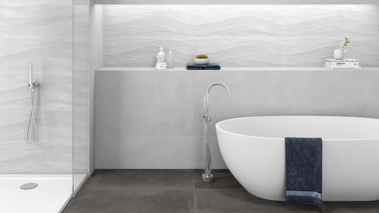 Stemar Pamesa Rlv Silkstone Perla 30x90 Mat Płytka Ścienna Glazura