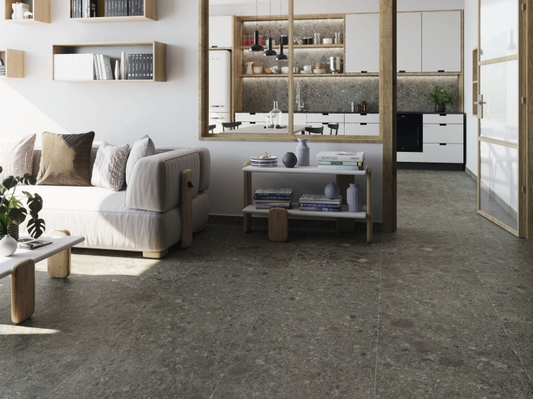 Stemar Baldocer Hannover Black Natural 60x120 Połysk Płytka Ścienna Podłogowa Gres