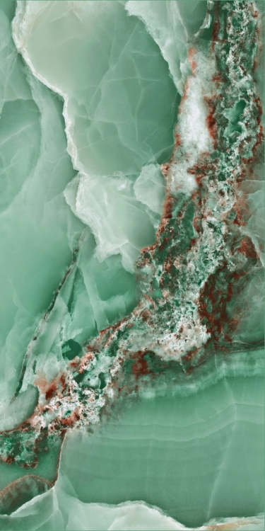 Stemar Baldocer Onyx Turquoise Pulido 60x120 Połysk Płytka Ścienna Podłogowa Gres