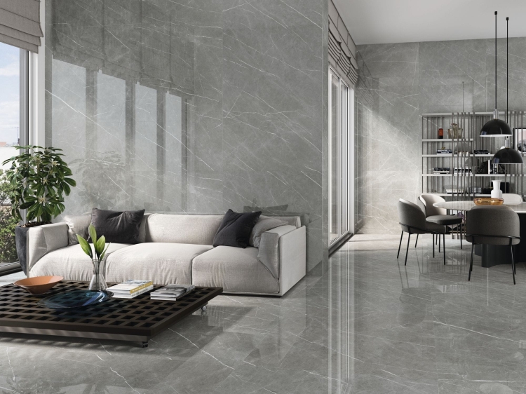 Stemar Baldocer Eternal Dark Pulido 80x160 Połysk Płytka Ścienna Podłogowa Gres