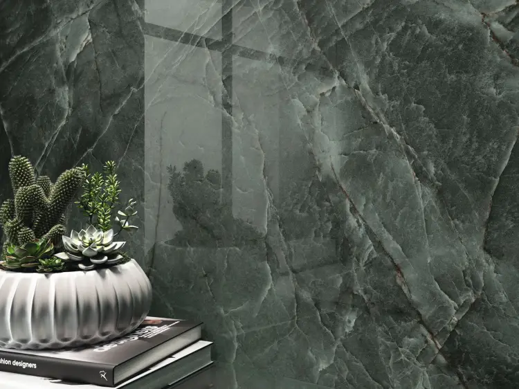 Stemar Baldocer Manaos Green Pulido 60x120 Połysk Płytka Ścienna Podłogowa Gres