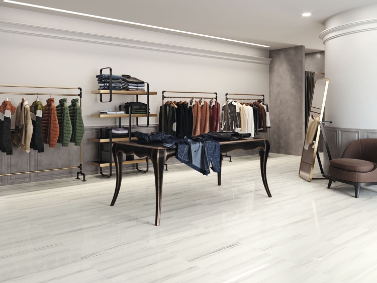 Stemar Baldocer Riverdale Ash 60x60 Połysk Płytka Ścienna Podłogowa Gres