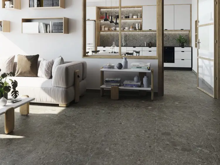 Stemar Baldocer Stone Hannover Black 60x60 Mat Płytka Ścienna Podłogowa Gres