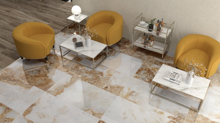 Stemar Pamesa Cr Lux Danae Opalo 60x120 Połysk Płytka Ścienna Podłogowa Gres