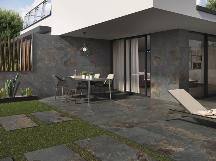 Stemar Baldocer Slate Black 60x120 Mat Płytka Ścienna Podłogowa Gres