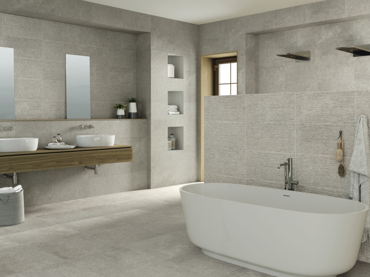 Stemar Baldocer Ozone Grey 30x90 Mat Płytka Ścienna Glazura