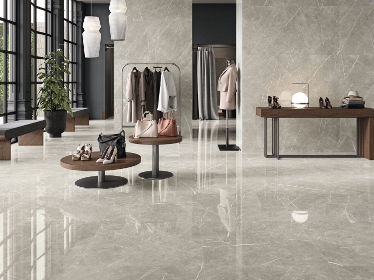 Stemar Baldocer Eternal Taupe Pulido 80x80 Połysk Płytka Ścienna Podłogowa Gres