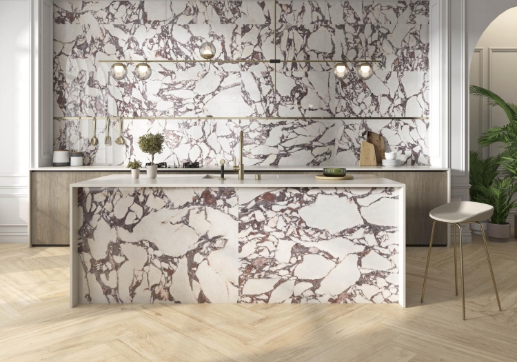 Stemar Pamesa Lux Viola 60x120 Połysk Płytka Ścienna Podłogowa Gres