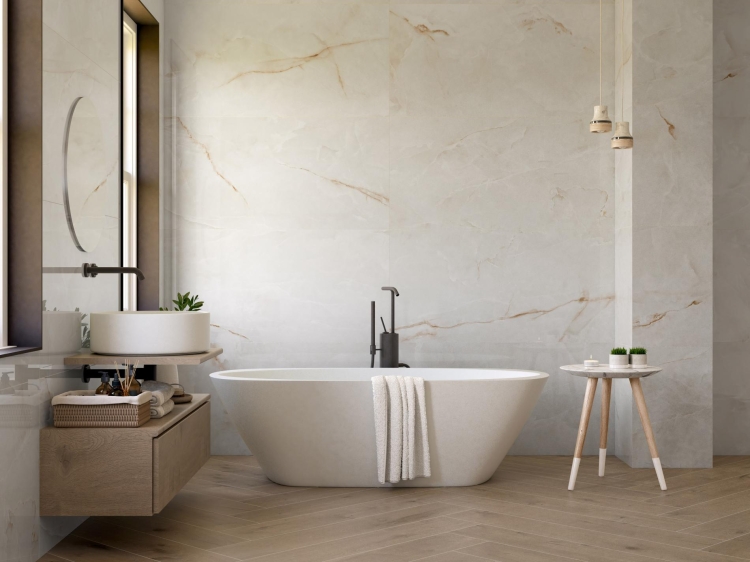 Stemar Pamesa Onix White 60x120 Mat Płytka Ścienna Podłogowa Gres