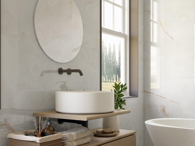 Stemar Pamesa Onix White 60x120 Mat Płytka Ścienna Podłogowa Gres