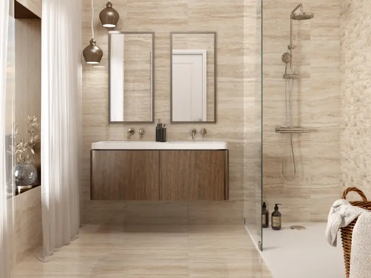 Stemar Pamesa Verona Sand 60x120 Połysk Płytka Ścienna Podłogowa Gres