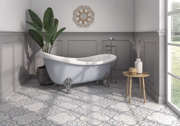 Stemar Pamesa Vintage Perla 45x45 Mat Płytka Ścienna Podłogowa Gres