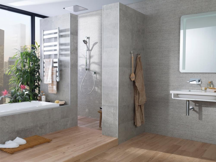 Stemar Porcelanosa Park Gris 44,3x44,3 Mat Płytka Ścienna Podłogowa Gres